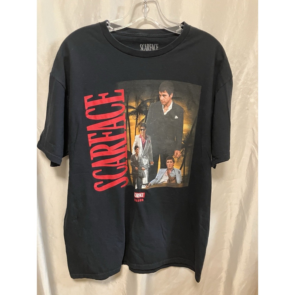 Reason Scarface Tshirt Men's Large Black‎ Tony Montana